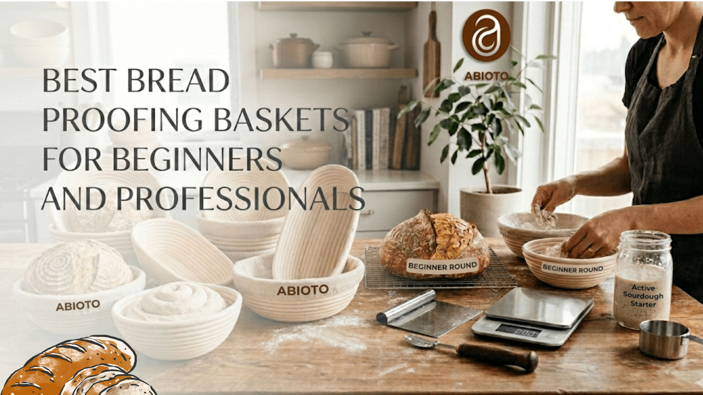 Best Bread Proofing Baskets Guide for Bakers – Abioto Baking