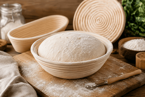 How to Use a Dough Rising Basket for Better Bread Baking Proofing - Abioto Baking