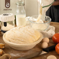 Wood Pulp Bread Proofing Basket - Perfect for Sourdough with No - Stick Design - Abioto Baking